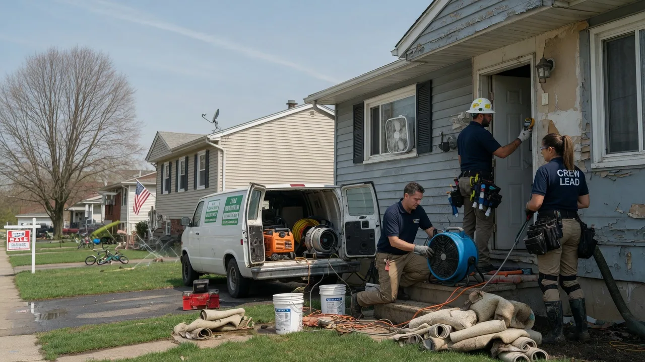 Flood Cleanup in Belford, NJ near me